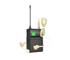 Sistema de micrófono inalámbrico profesional de 4 canales UHF 4U de largo alcance (300m) con tecnología True Diversity para presentaciones en escenario. - Product Image 5