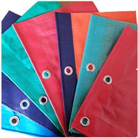 Bâche en toile imperméable pour camping extérieur, tente en tissu, rouleau de bâche en polyéthylène, bâche HDPE pour camion de transport