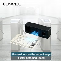 Lecteur de codes-barres LONVILL, module de décodage de codes-barres Aztec CMOS 640x480 pour la validation de billets électroniques mobiles