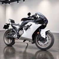 Barre de protection moteur pour moto, protection routière compatible avec CFMOTO 500SR, acier à haute teneur en carbone, soudé à l'argon, noir mat