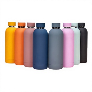 Bouteille isotherme à double paroi en acier inoxydable 500 ml, isolation thermique 6-12 heures, design moderne, cadeaux d'affaires portables, vente chaude - Product Image 1