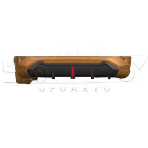 Nouveau Spoiler de Pare-chocs Arrière Effet Fibre de Carbone avec Diffuseur et Feu Arrière en Plastique pour <span class=keywords><strong>Suzuki</strong></span> <span class=keywords><strong>Grand</strong></span> <span class=keywords><strong>Vitara</strong></span> <span class=keywords><strong>2022</strong></span>+ - Product Image 2