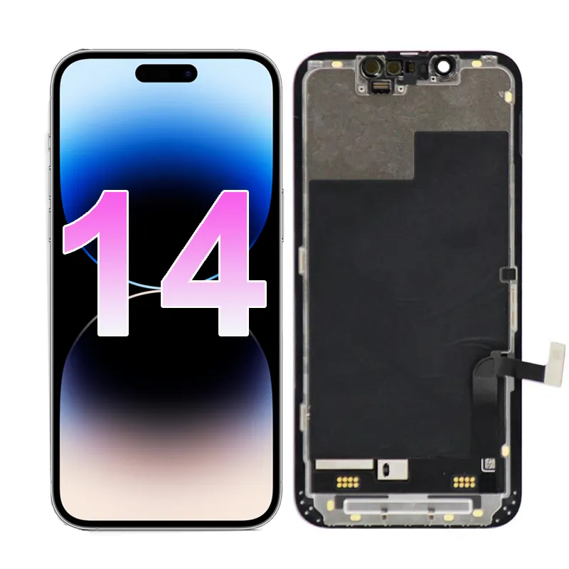 オリジナルiphone 11 12 13 14 pro max oled lcd交換用デジタイザータッチスクリーンiphone x xr xsディスプレイlcd