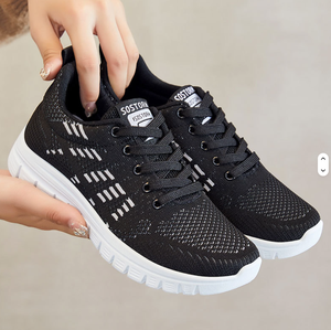 Zapatillas Deportivas Ligeras de Punto para Mujer, Antideslizantes, Cómodas para Caminar, Tenis, Trabajo Informal y Viajes - Product Image 2