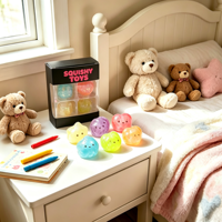 Kit de slime DIY en boîte cadeau, ensemble de slime coloré en cristal, formes étoile, cœur, beignet, argile souple, cadeaux de fête, cadeau d'anniversaire pour enfants, jouet