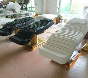 HOCHEY tempat tidur lebar elektrik untuk Salon, Meja pijat sofa perawatan Pusat Sap klinik biru tempat tidur Salon kecantikan Spa - Product Image 5