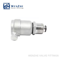 Vanne de purge d'air automatique en acier inoxydable 304/316 DN20 filetage BSP/NPT type flotteur vertical JUFENG