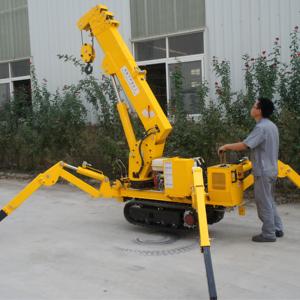 Rst L95 Chất lượng cao nhện cần cẩu 3ton 5 tấn 8 tấn 10 tấn điều khiển từ xa Spider Crawler Crane Fly JIB cran điện cần cẩu - Product Image 1