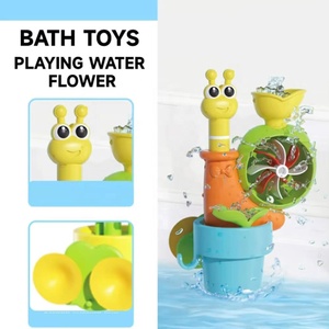 Juguete de Agua para Bañera de Bebé, Divertido Caracol con Rueda de Agua, Rociador de Agua, Juguete de Ducha para <span class=keywords><strong>la</strong></span> <span class=keywords><strong>Hora</strong></span> <span class=keywords><strong>del</strong></span> Baño con Ventosa - Product Image 3