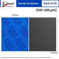 Outils abrasifs OEM/ODM rectangulaires résistants aux déchirures pour l'élimination de la rouille et le nettoyage des surfaces, blocs de ponçage, éponges de ponçage