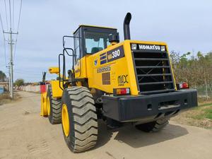 Komatsu รถตักดิน WA380ของแท้สำหรับงานหนักรถตักขนาดเล็กล้อหน้าพร้อมมอเตอร์ขนาด6ตันเครื่องจักรสำหรับเคลื่อนย้ายดิน - Product Image 4