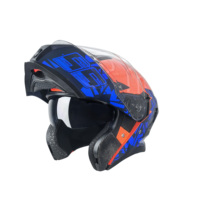 Casque modulaire rabattable - Nouvelle génération, double visière, garantie de 12 mois, unisexe, utilisation toutes saisons