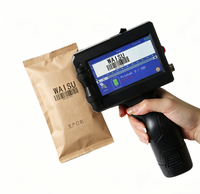 Prêt à être expédié : Codeur portable 25,4 mm pour l'embouteillage de boissons - Marqueur sans fil pour appliquer des numéros de série et des logos sur le plastique