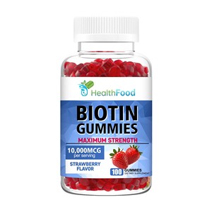 Gomitas de Biotina al por Mayor con Carbohidratos, Ayuda a Fortalecer las Uñas y a Obtener una Piel Radiante, Suplemento Dietético - Product Image 1