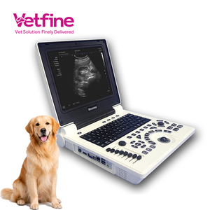Appareil d'échographie numérique portable pour vétérinaires, scanner d'imagerie diagnostique vétérinaire noir et blanc - Product Image 1