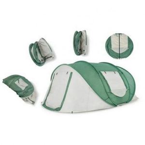 Grande tente de camping familiale pliable, imperméable, pour l'extérieur, quatre saisons, une chambre, automatique, pop-up, pour la pêche - Product Image 1