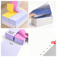 Papier NCR de haute qualité, papier d'imprimante multi-couches pour imprimantes matricielles 241x279mm/240x280mm/241x140mm Micro