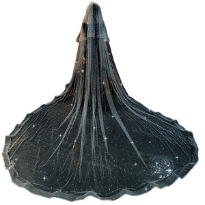 LUOXIN <span class=keywords><strong>Voile</strong></span> cathédrale à deux couches <span class=keywords><strong>avec</strong></span> peigne <span class=keywords><strong>Voile</strong></span> <span class=keywords><strong>de</strong></span> 3.5 mètres <span class=keywords><strong>de</strong></span> <span class=keywords><strong>long</strong></span> pour <span class=keywords><strong>mariée</strong></span>, perles et <span class=keywords><strong>strass</strong></span> - Product Image 6