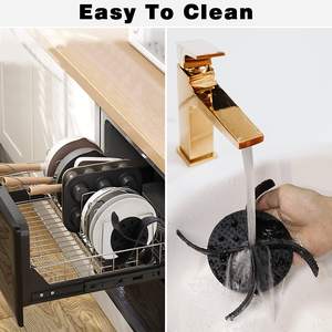 Inserto Regolabile in Silicone per Mangiatoia per Animali Domestici |   Rallenta il consumo alimentare |   Ideale per Prevenire l'Obesità e l'Indigestione |   Ciotole per Cani e Gatti - Product Image 5