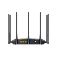 Tenda Wifi6 Gigabit Router WiFi AX1500 Dual-Band Wireless OFMD IPV6 4 MU-MIMO Beamforming AP Bridge Home Coverage 802.11ax