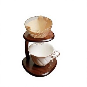 ที่วางกรองกาแฟไม้ทำมือรักษ์โลก ดีไซน์มินิมอล รูปทรงสี่เหลี่ยม ความจุ 350 มล. สำหรับอุปกรณ์บาริสต้า - Product Image 6