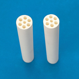 أنبوب سيراميك من أكسيد المغنيسيوم لعزل العناصر الحرارية وحماية المزدوجات الحرارية - Product Image 2