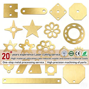 חלקי חיתוך בלייזר ממתכת פליז, שירותי חיתוך בלייזר בהתאמה אישית של פחים, חלקי חיתוך בלייזר מפלדת אל-חלד באיכות גבוהה, הטבעה - Product Image 1