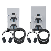Nouvelle arrivée chaude support de montage mural pour PS5/PS5 Slim Console Station de refroidissement support de stockage support de casque