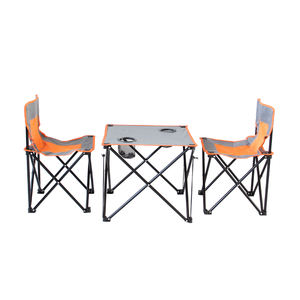 Chaise d'extérieur portable Double Camping Pliant Pique-Nique Table de voyage Ensemble de chaises - Product Image 2