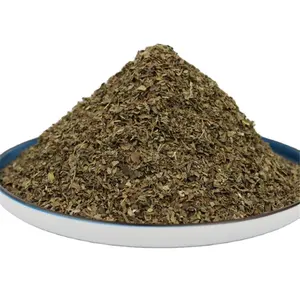 Ocimum Basilicum orgánico natural, hojas secas de albahaca dulce, precio al por mayor