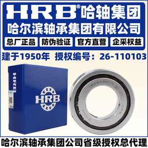 ตลับลูกปืนเม็ดกลมสัมผัสเชิงมุม HRB 7603055 TN P4 P5 สำหรับงานยานยนต์ - Product Image 2