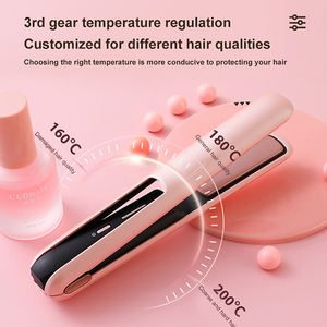 Lisseur de cheveux portable sans fil en céramique à chauffe rapide, fer à lisser professionnel de salon, le meilleur - Product Image 6