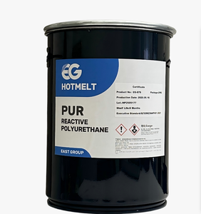 Poliuretano <span class=keywords><strong>PUR</strong></span> Amarillo Claro Flexible, Pegamento Termofusible, Alta Resistencia de Adhesión Inicial, Viscosidad de 7000 MPa.s, Rango de Operación <span class=keywords><strong>100</strong></span>-120°C - Product Image 1