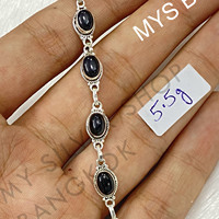Fabulous All Gem stone Armband 925 Sterling Silber Hand gefertigter Schmuck Feines Design Bulk Großhandels preis Eleganter Schmuck