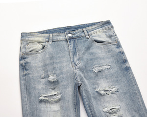 กางเกงยีนส์ผ้าเดนิมสำหรับผู้ชายกางเกงยีนส์ชาย - Product Image 3