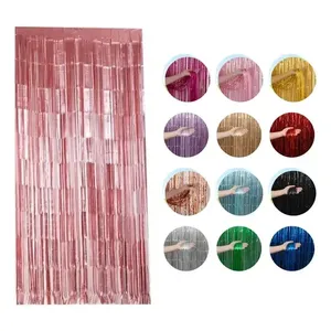 10 Tende Metalliche, Decorazione per Feste 200x100cm - Product Image 4