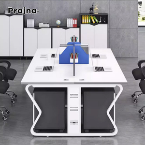 Không gian văn phòng bàn làm việc Modular 2 <span class=keywords><strong>4</strong></span> 6 8 chỗ ngồi bàn đồ nội thất văn phòng mở Modular nhân viên Máy Trạm văn phòng máy tính bàn - Product Image 3