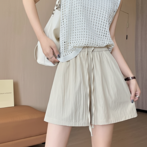 LND Cool Days Shorts da donna fruscii estivi pantaloni larghi a fascia - Product Image 1