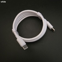 Promo lengkap kabel tebal bulat gulung, peringkat arus 3 Amp PD 27W kabel USB C hingga 8 Pin