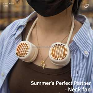 باور بانك + مروحة برقبة قابلة لإعادة الشحن ، مجموعة هدايا عيد الميلاد للشركات - Product Image 6