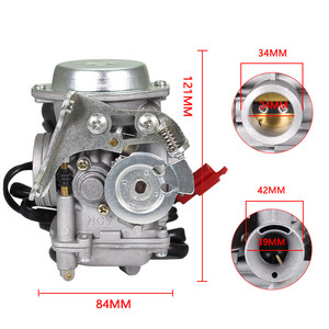 Carburatore per Moto <span class=keywords><strong>Yama</strong></span> ha Liying125CC ZY125, Sistema di Alimentazione a Carburante, Parti di Ricambio - Product Image 6