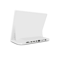 Dispositivo de encuesta de satisfacción del sistema de comentarios de clientes de calificación de servicio de venta de máquina feliz o no de 10,1 pulgadas con software