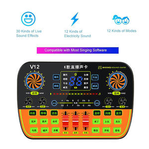 GAX-V12I <span class=keywords><strong>2022</strong></span> Nueva <span class=keywords><strong>Tarjeta</strong></span> <span class=keywords><strong>de</strong></span> <span class=keywords><strong>Sonido</strong></span> Multifunción Externa USB, Micrófono para Auriculares, Teléfono Móvil, Computadora, PC, Transmisión en Vivo - Product Image 4