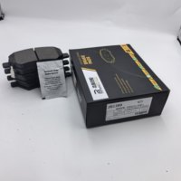 Plaquettes de frein avant en céramique métallique ultra-performantes OEM JR1389 pour système de freinage Chery A3 Flagcloud, faible émission de poussière, directement de l'usine