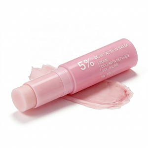 Stick Balsamo Multiuso per la Cura della Pelle con Etichetta Privata, Stick Idratante per il Viso, Balsamo Labbra con Peptidi e Collagene - Product Image 1