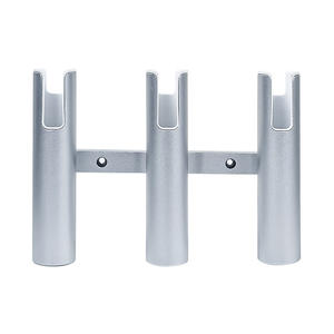 Support de canne à pêche en alliage d'aluminium à trois branches pour l'exploration et les bateaux de pêche, accessoire essentiel pour yacht - Product Image 1
