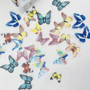 Venta al por mayor de decoraciones pastel de oblea de mariposa para más  diversión de fiesta: Alibaba.com