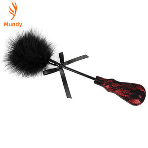 Jouets sexuels pour couples, fouet érotique <span class=keywords><strong>en</strong></span> plumes et dentelle, fouet de chatouilles, fouet de fessée, BDSM, bondage, <span class=keywords><strong>jeu</strong></span> pour adultes - Product Image 4