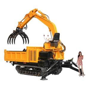 300kgs Capacidad de carga QTP300C Mini Dumper para jardinería con motor de gasolina - Product Image 3