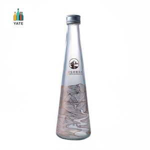 Venta caliente al por mayor nuevo producto pedernal agua mineral <span class=keywords><strong>Soda</strong></span> agua jugo botellas de vidrio en 330ml 500ml 750ml precio de fábrica - Product Image 2